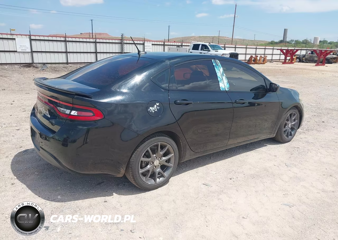 2016 Dodge Dart Se VIN:1C3CDFAA9GD591822 - 4