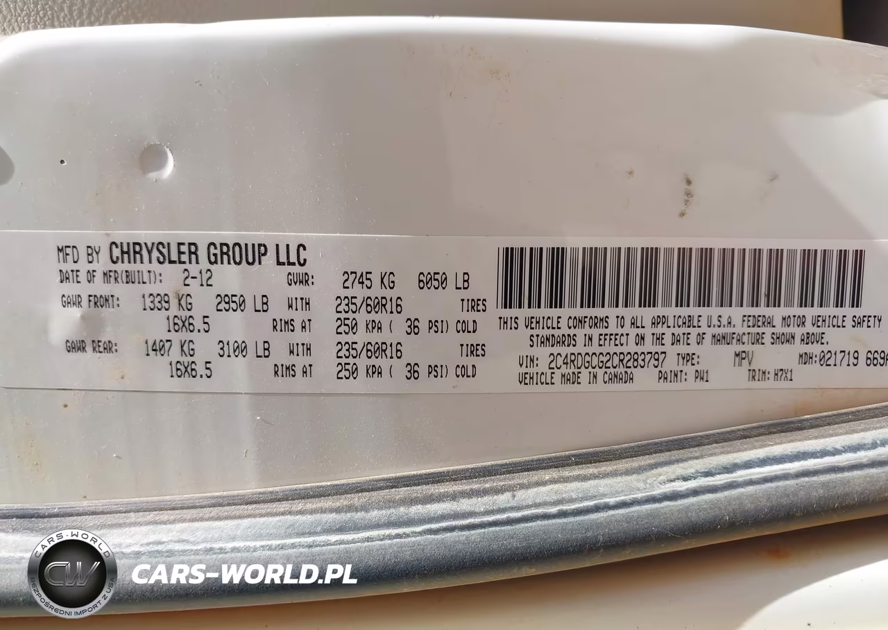 2012 Dodge Grand Caravan Sxt VIN:2C4RDGCG2CR283797 - 9