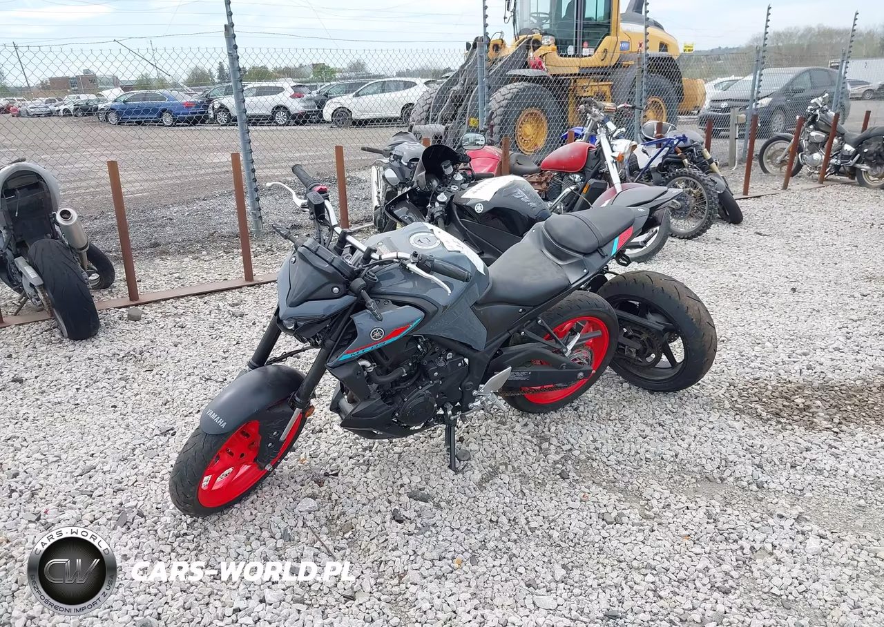 2021 Yamaha Mt-03 VIN:MH3RH20Y6MK004650 - 2