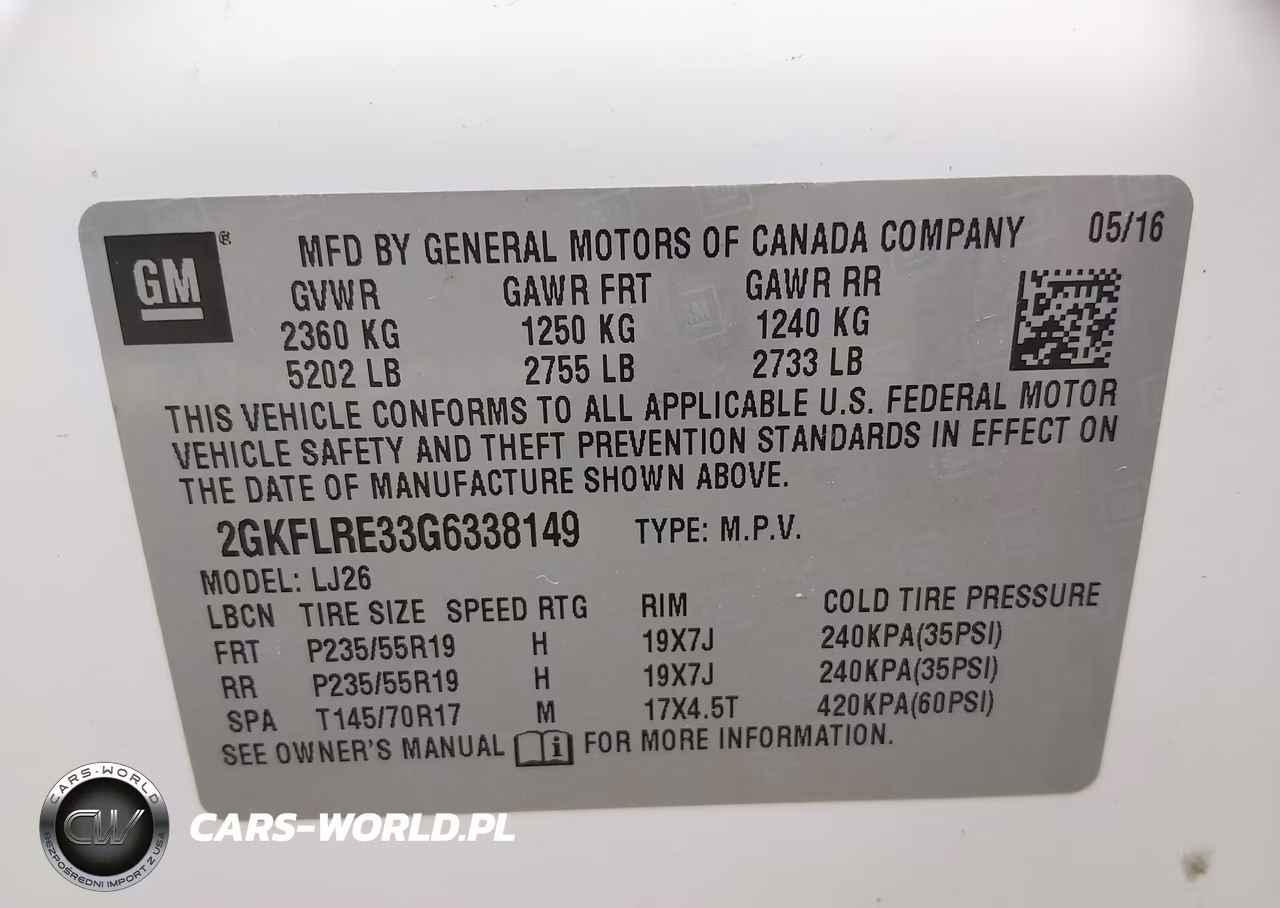 2016 GMC Terrain Denali VIN:2GKFLRE33G6338149 - 9