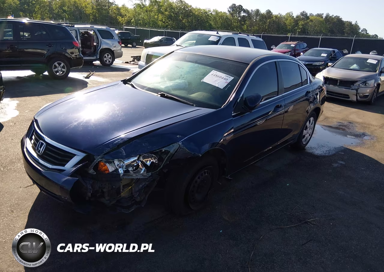 2008 Honda Accord 2.4 Lx VIN:1HGCP26318A139261 - 2