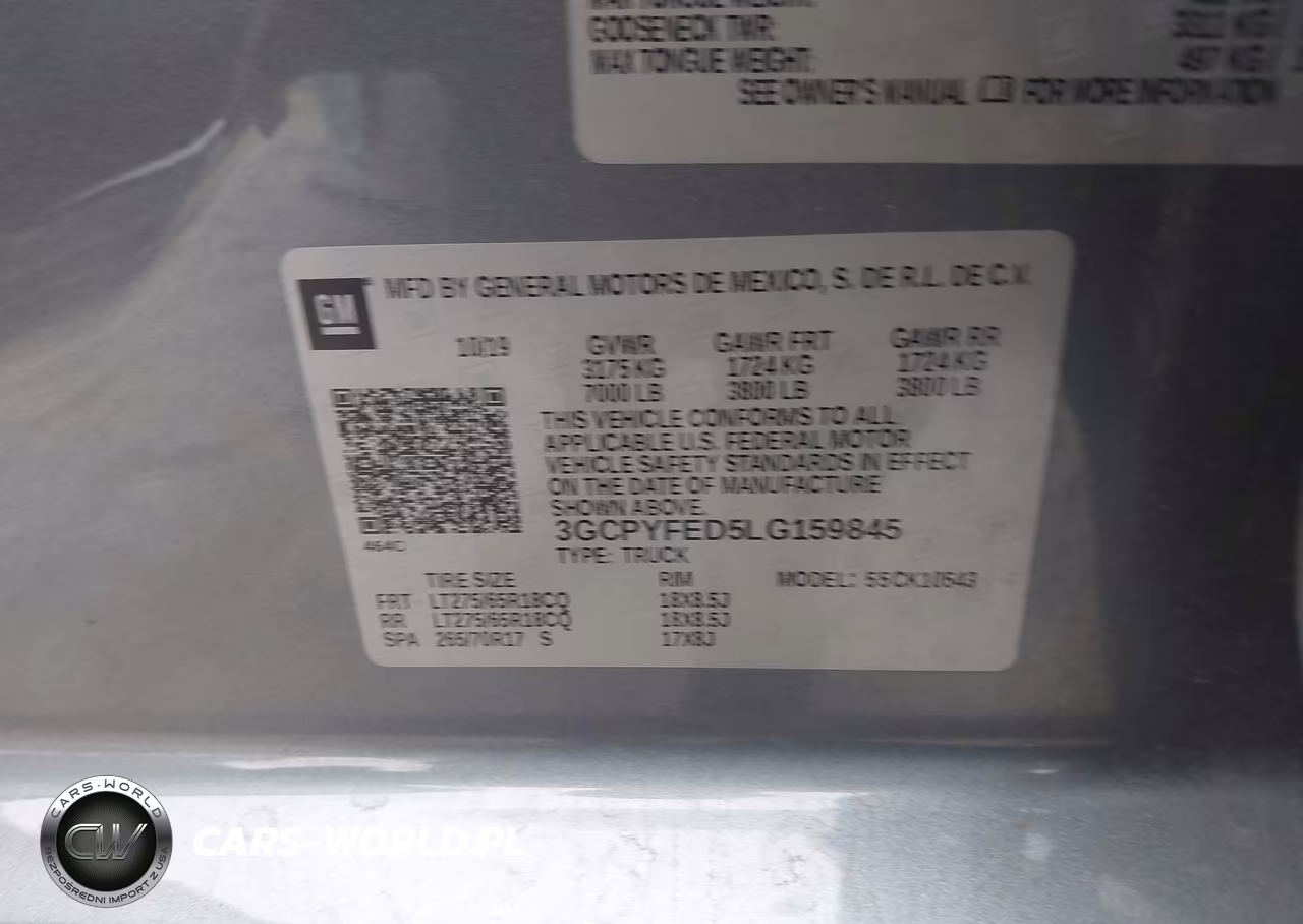 2020 Chevrolet Silverado 1500 4Wd Short Bed Lt Trail Boss VIN:3GCPYFED5LG159845 - 9