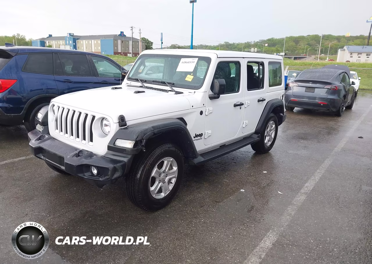 2022 Jeep Wrangler Unlimited Sport S 4X4 VIN:1C4HJXDN9NW172336 - 2