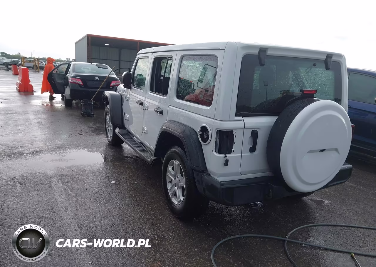 2022 Jeep Wrangler Unlimited Sport S 4X4 VIN:1C4HJXDN9NW172336 - 3