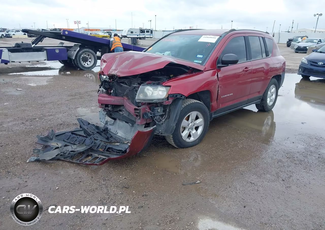 2014 Jeep Compass Sport VIN:1C4NJCBA7ED504958 - 2