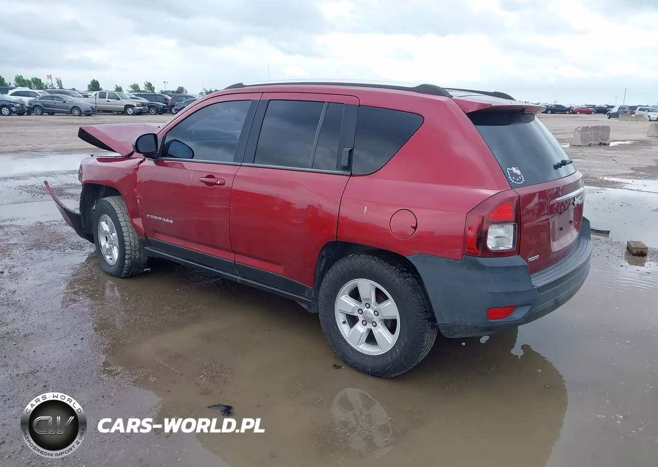 2014 Jeep Compass Sport VIN:1C4NJCBA7ED504958 - 3