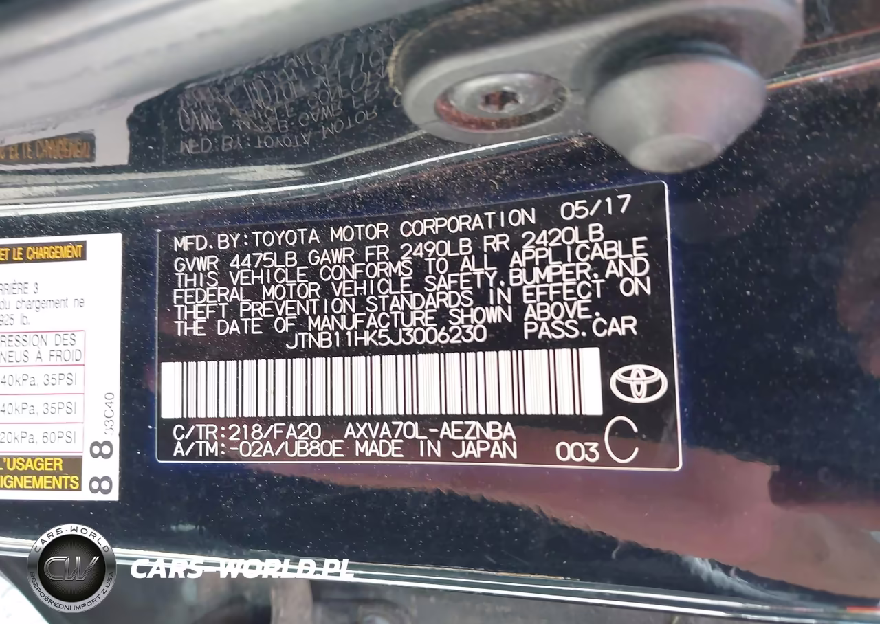 2018 Toyota Camry Le VIN:JTNB11HK5J3006230 - 9