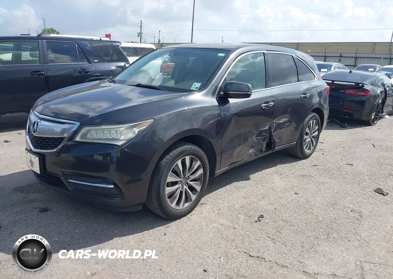 2015 Acura Mdx Technology Package VIN:5FRYD3H45FB003632 - 2