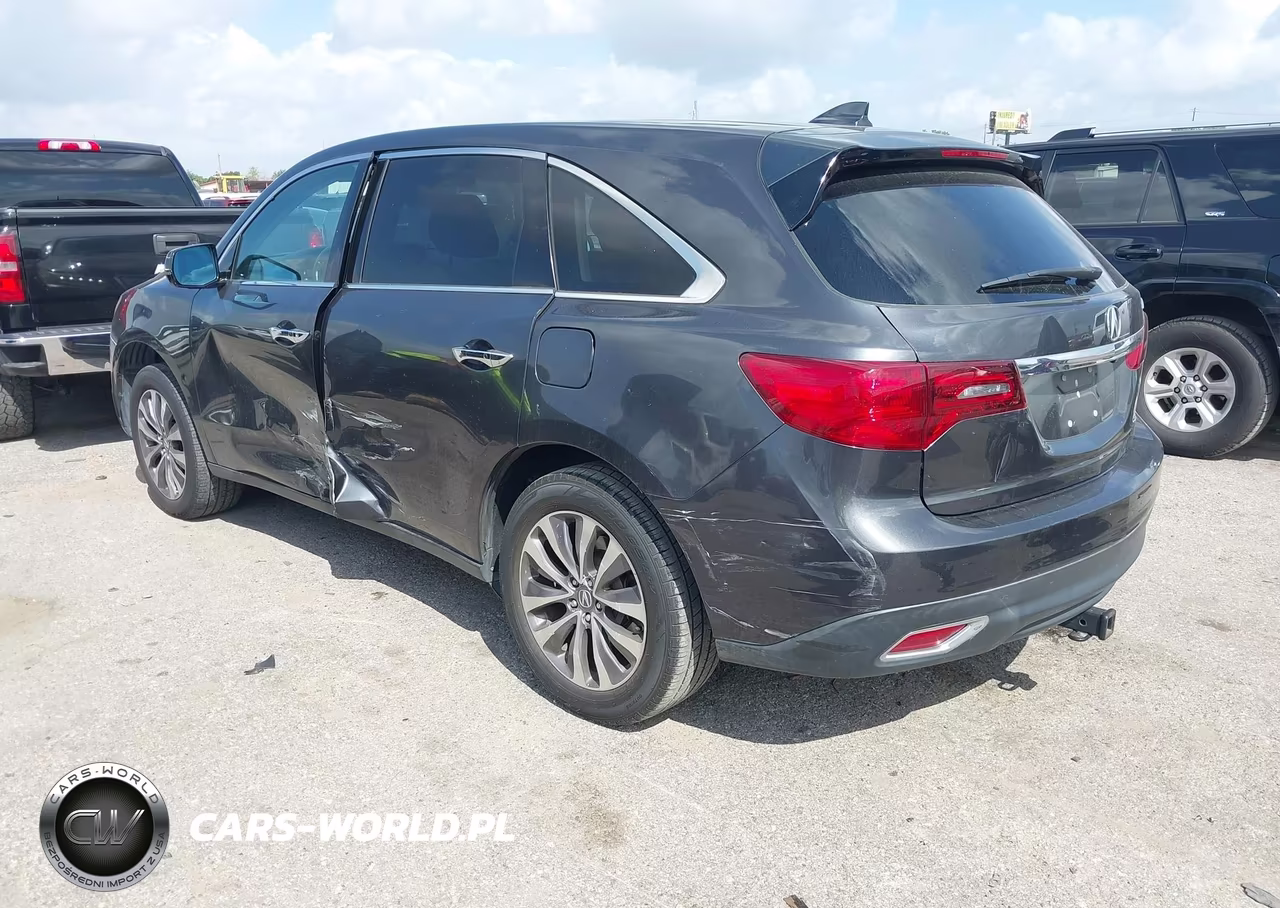 2015 Acura Mdx Technology Package VIN:5FRYD3H45FB003632 - 3