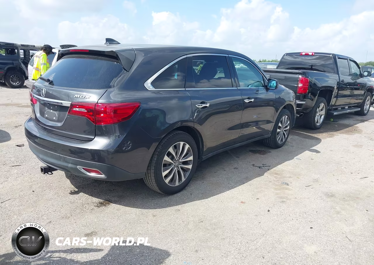 2015 Acura Mdx Technology Package VIN:5FRYD3H45FB003632 - 4