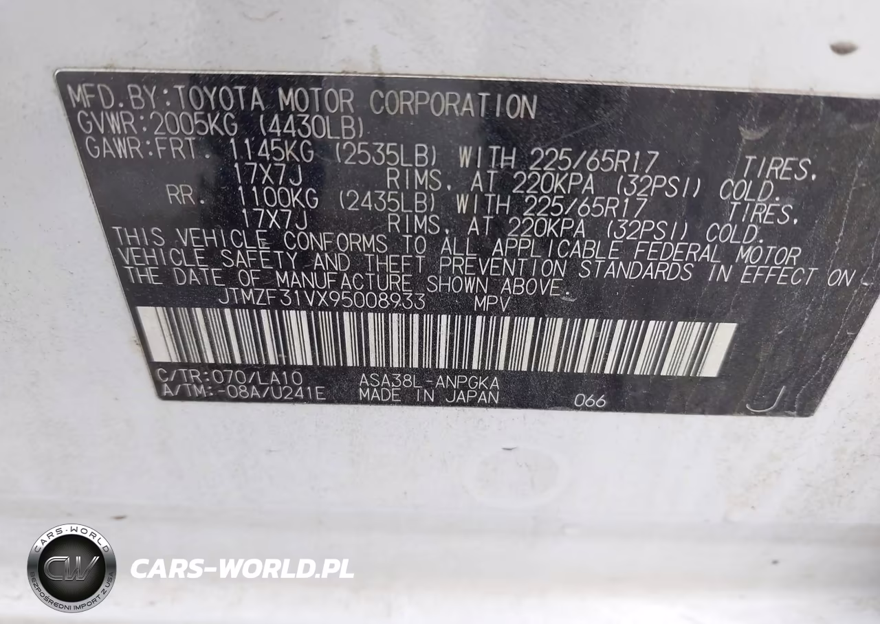 2009 Toyota Rav4 Limited VIN:JTMZF31VX95008933 - 9