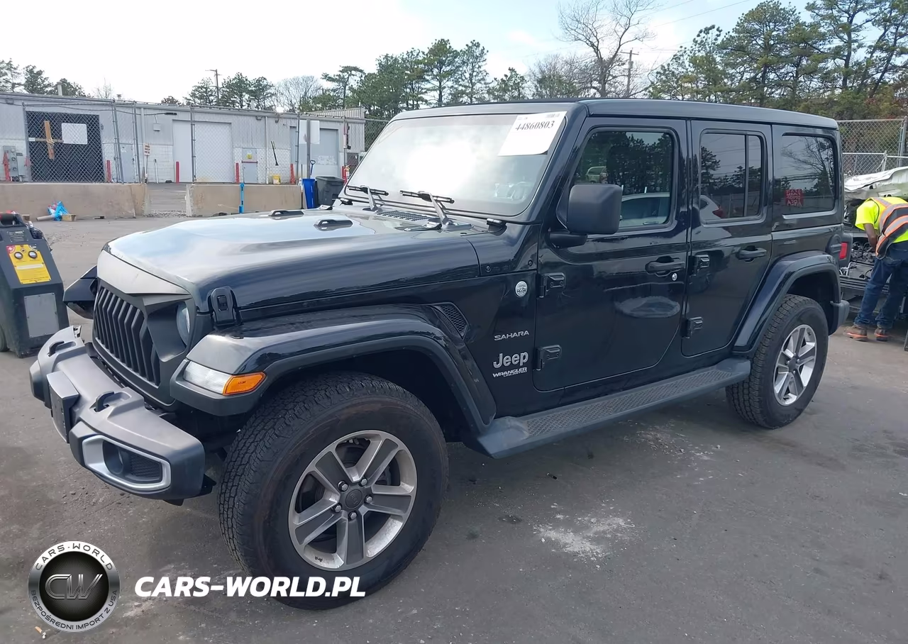 2021 Jeep Wrangler Unlimited Sahara 4X4 VIN:1C4HJXEG8MW603800 - 2