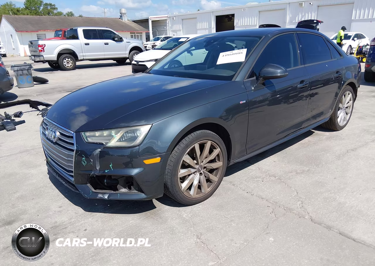 2018 Audi A4 2.0T Tech Ultra Premium-2.0T Ultra Premium VIN:WAUKMAF41JA032834 - 2