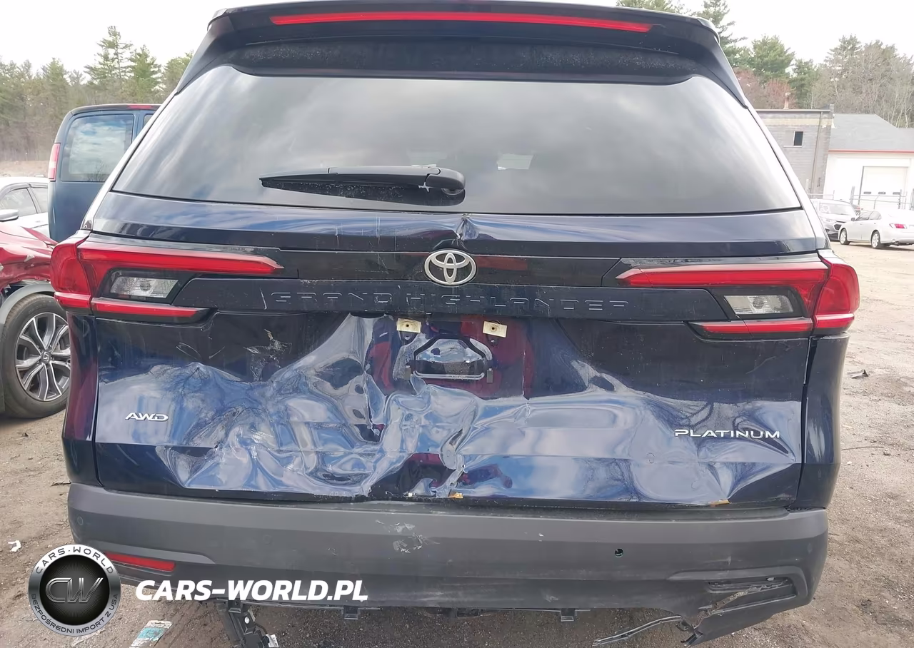 2025 Toyota Grand Highlander Platinum VIN:5TDAAAB59SS098476 - 6