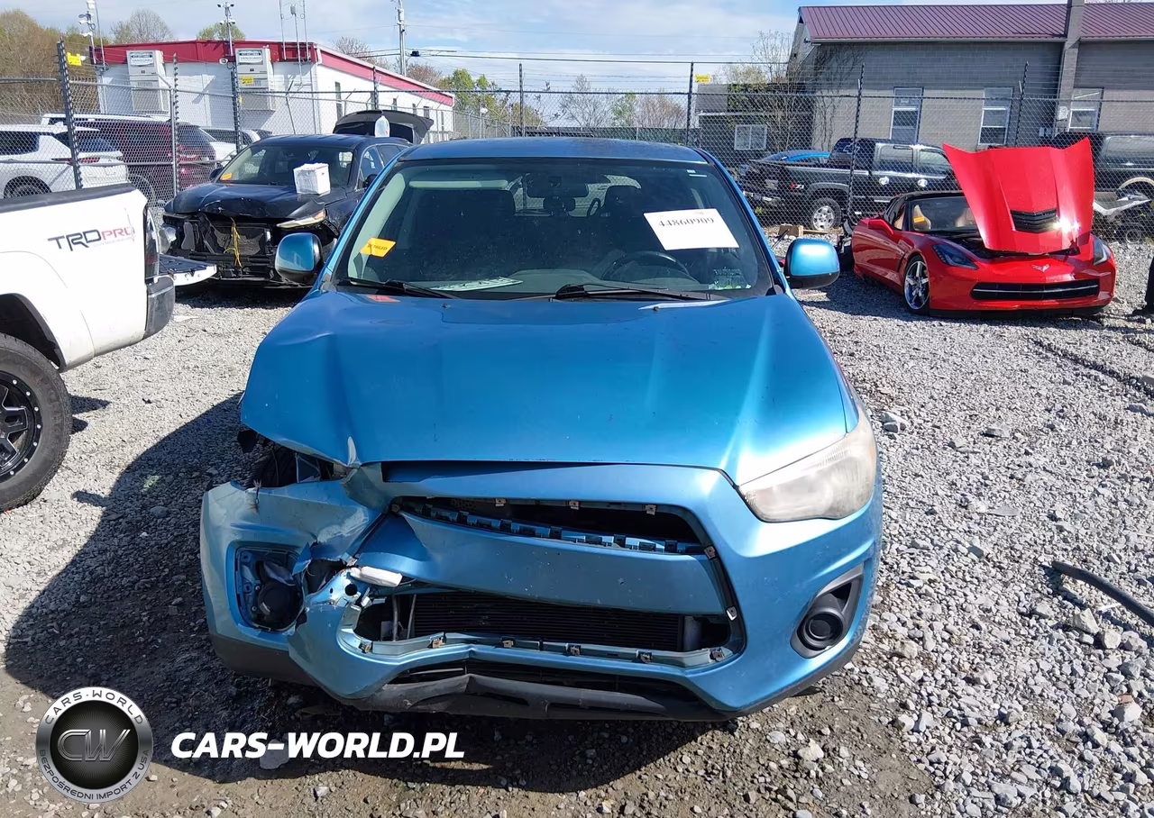 2014 Mitsubishi Outlander Sport Es VIN:4A4AP3AUXEE004496 - 11