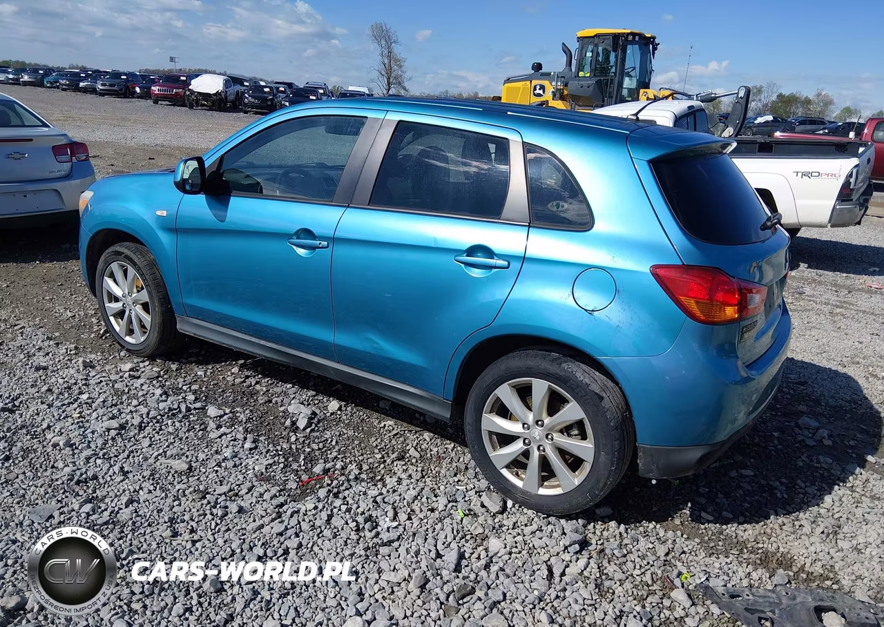 2014 Mitsubishi Outlander Sport Es VIN:4A4AP3AUXEE004496 - 3