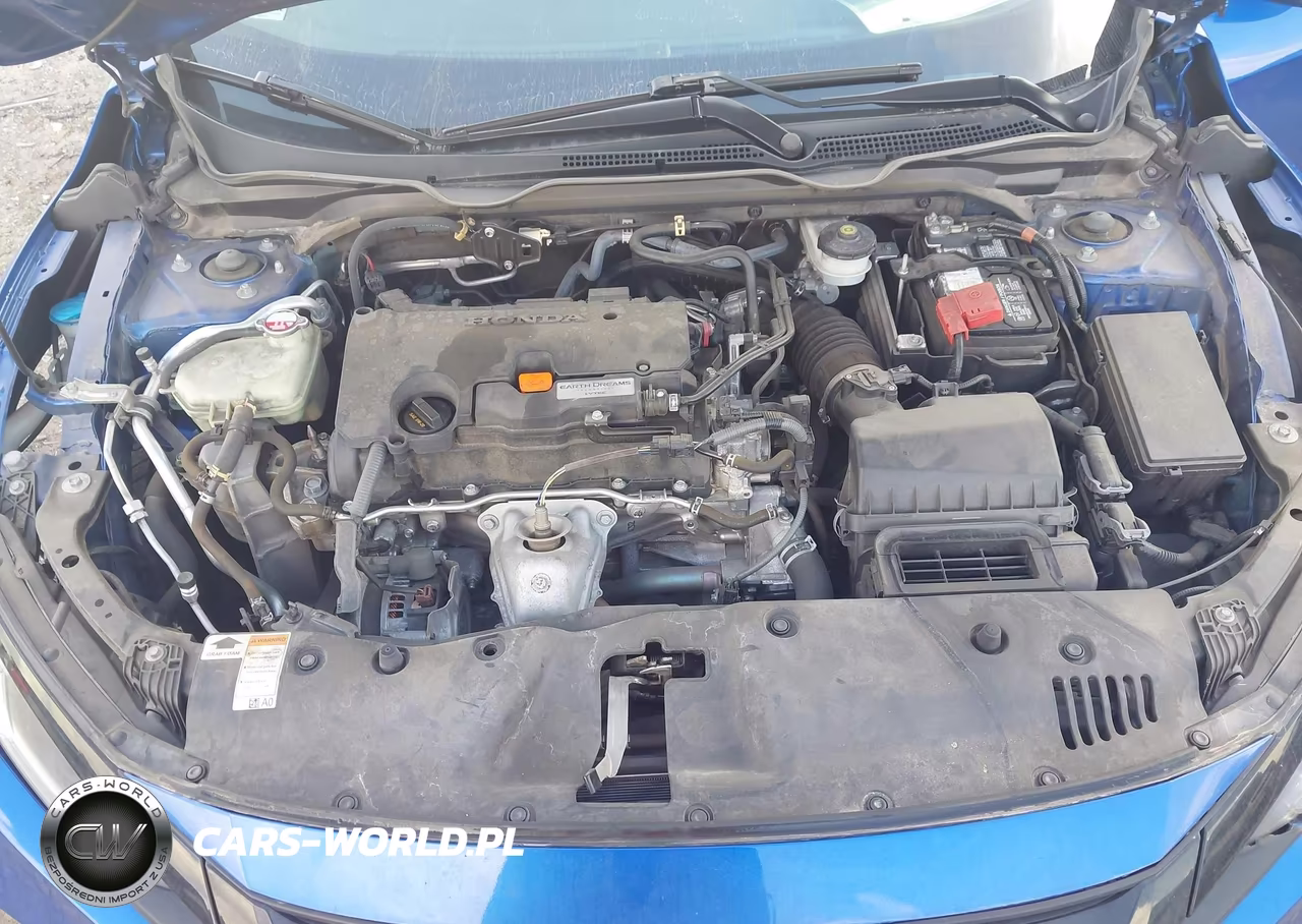 2019 Honda Civic Lx VIN:19XFC2F62KE010418 - 10