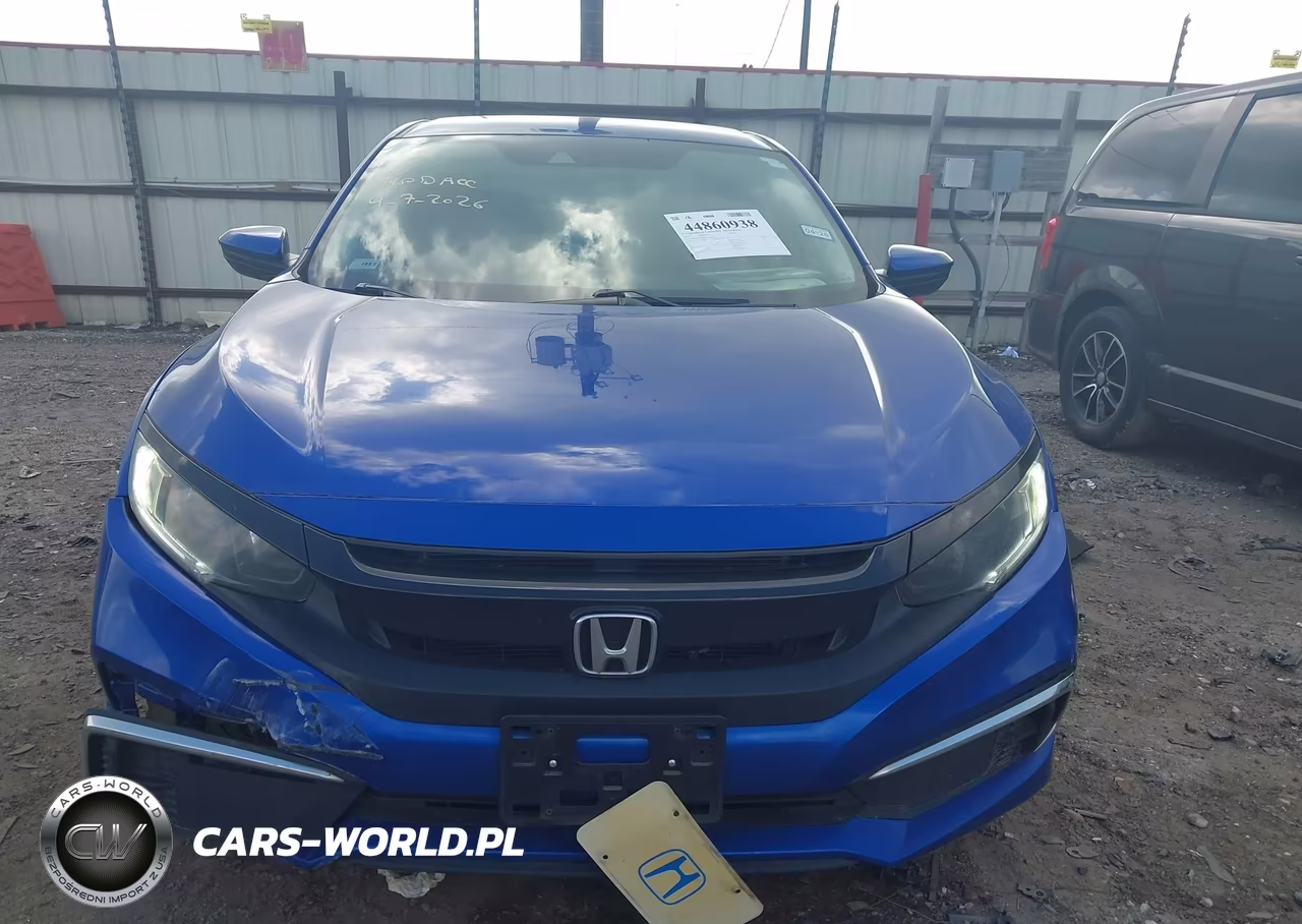 2019 Honda Civic Lx VIN:19XFC2F62KE010418 - 12