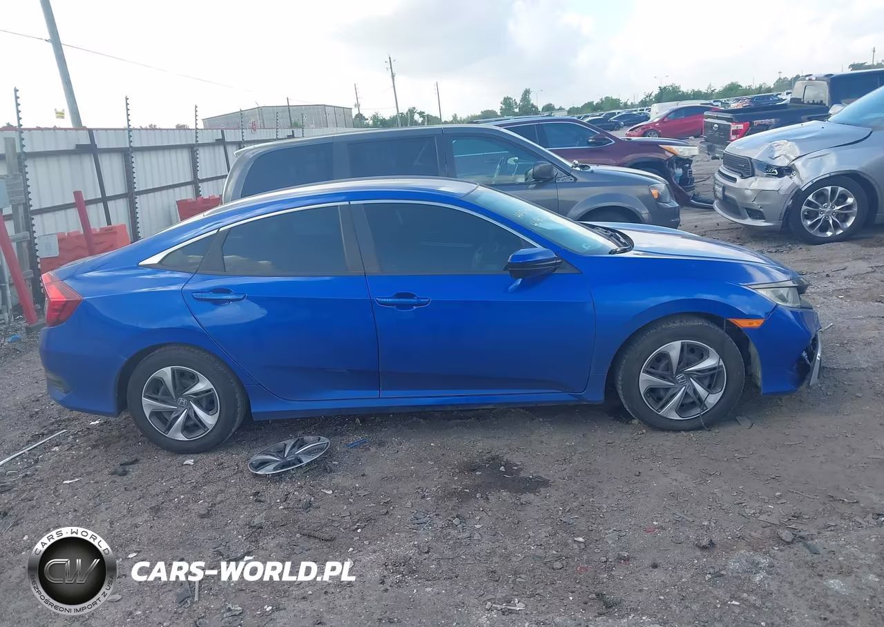 2019 Honda Civic Lx VIN:19XFC2F62KE010418 - 13