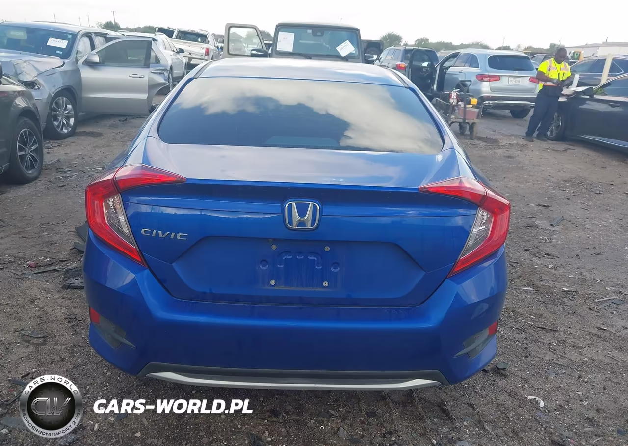 2019 Honda Civic Lx VIN:19XFC2F62KE010418 - 16