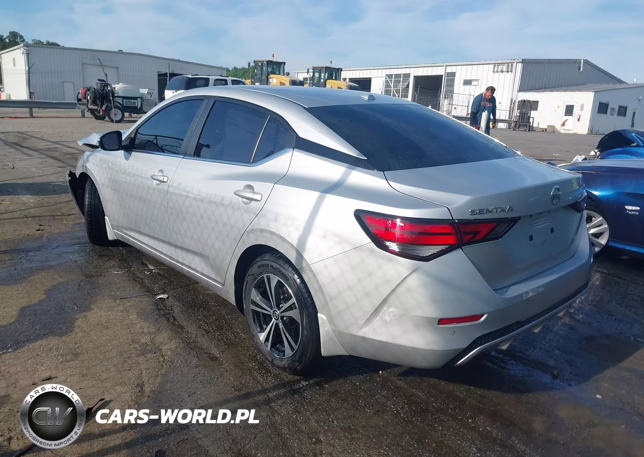 2020 Nissan Sentra Sv Xtronic Cvt VIN:3N1AB8CV9LY239970 - 3