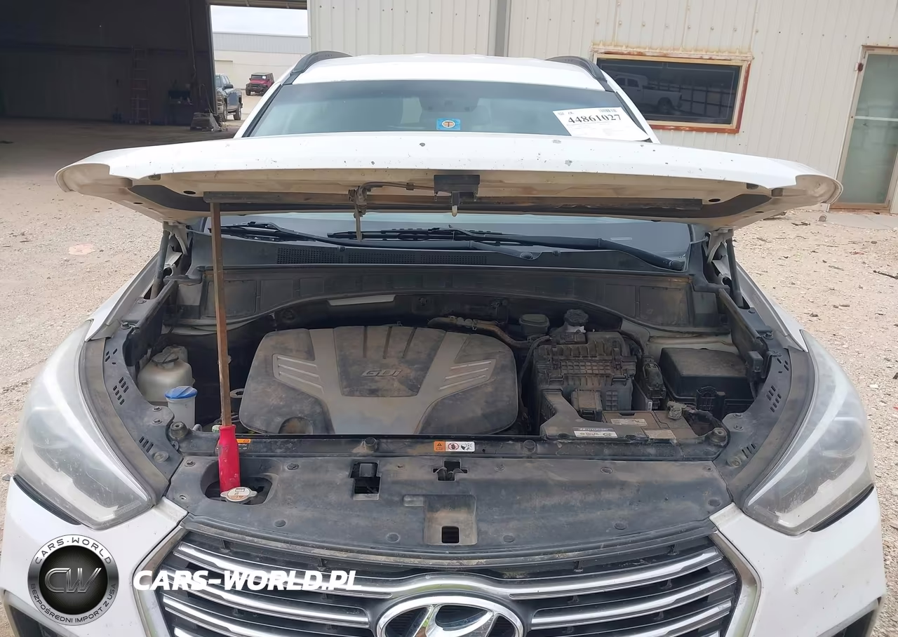 2017 Hyundai Santa Fe Se VIN:KM8SM4HF7HU220667 - 10