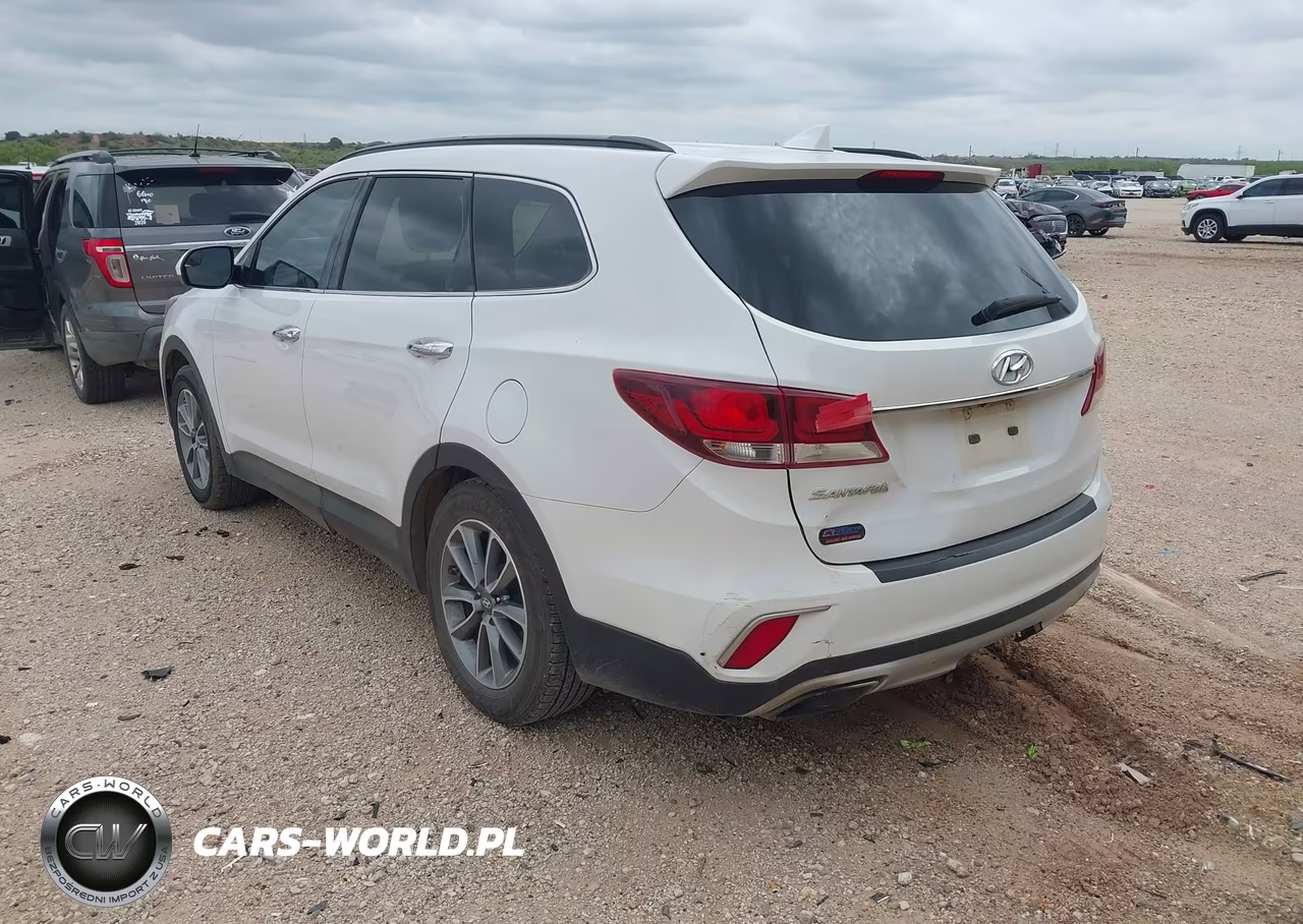 2017 Hyundai Santa Fe Se VIN:KM8SM4HF7HU220667 - 3