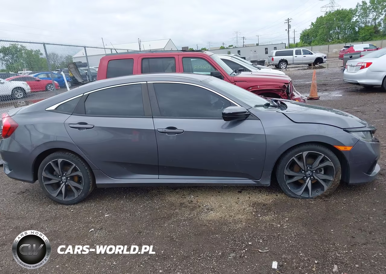 2019 Honda Civic Sport VIN:2HGFC2F89KH598566 - 12