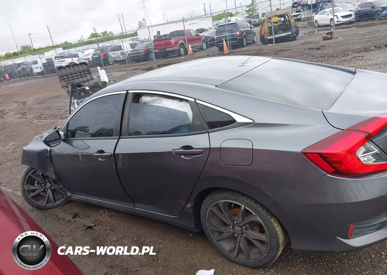 2019 Honda Civic Sport VIN:2HGFC2F89KH598566 - 13