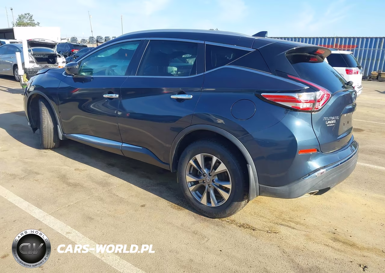 2016 Nissan Murano Sl VIN:5N1AZ2MG7GN156249 - 3