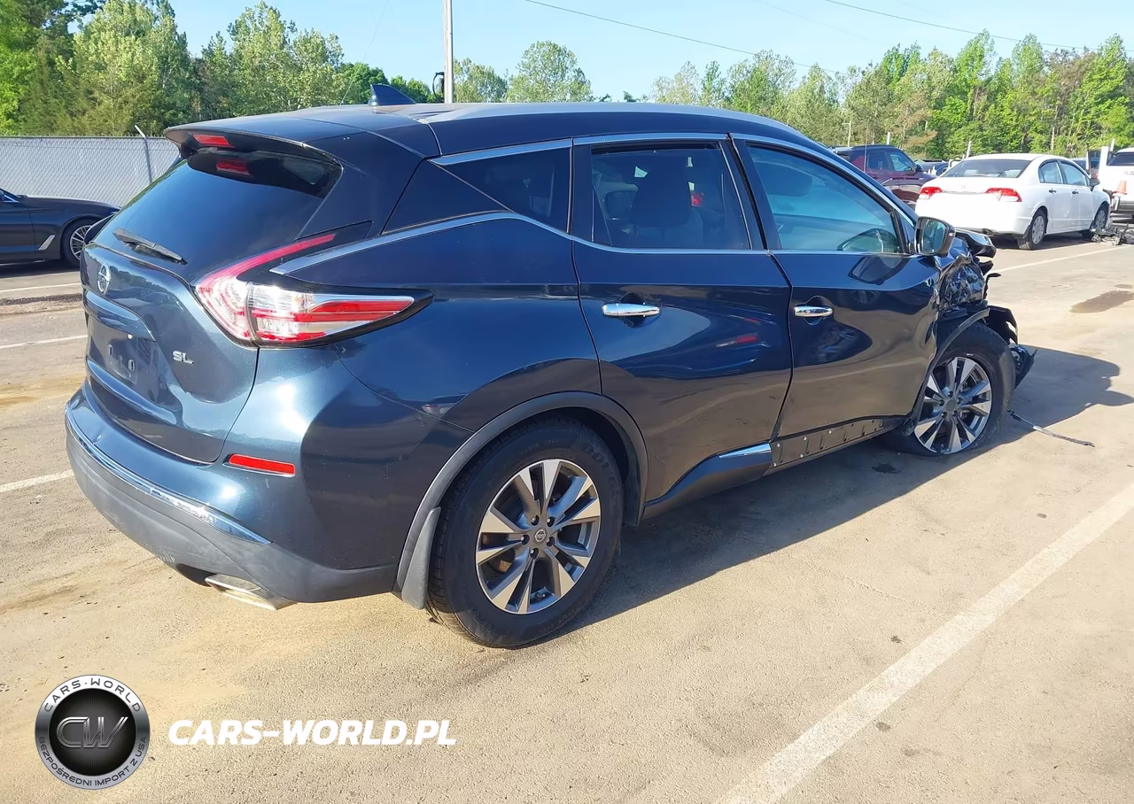 2016 Nissan Murano Sl VIN:5N1AZ2MG7GN156249 - 4
