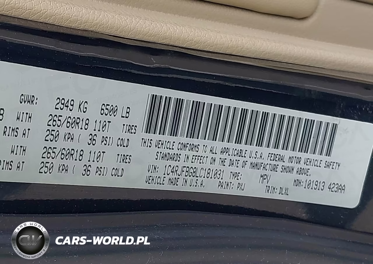 2020 Jeep Grand Cherokee Limited 4X4 VIN:1C4RJFBG8LC181031 - 9