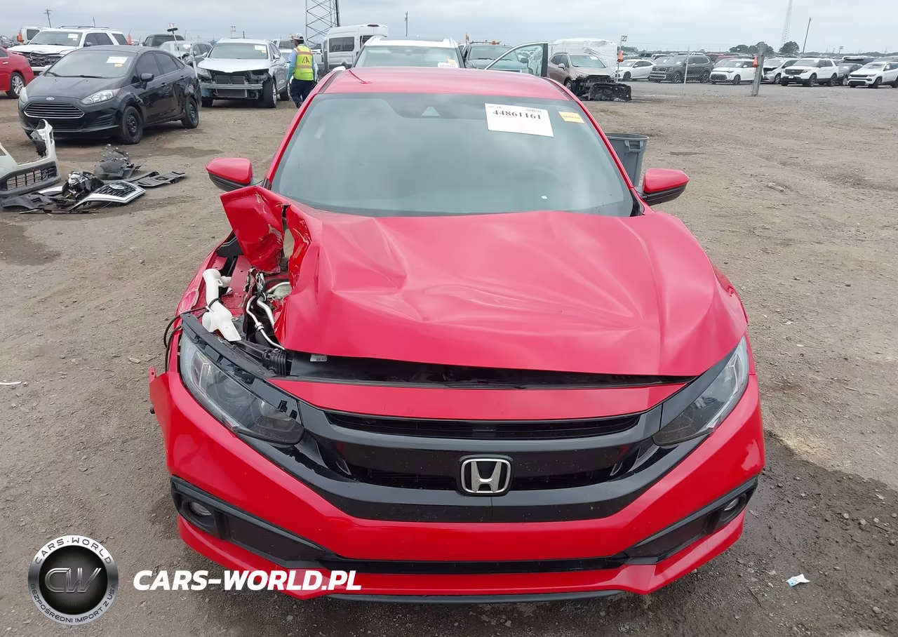 2020 Honda Civic Sport VIN:2HGFC2F85LH569471 - 12