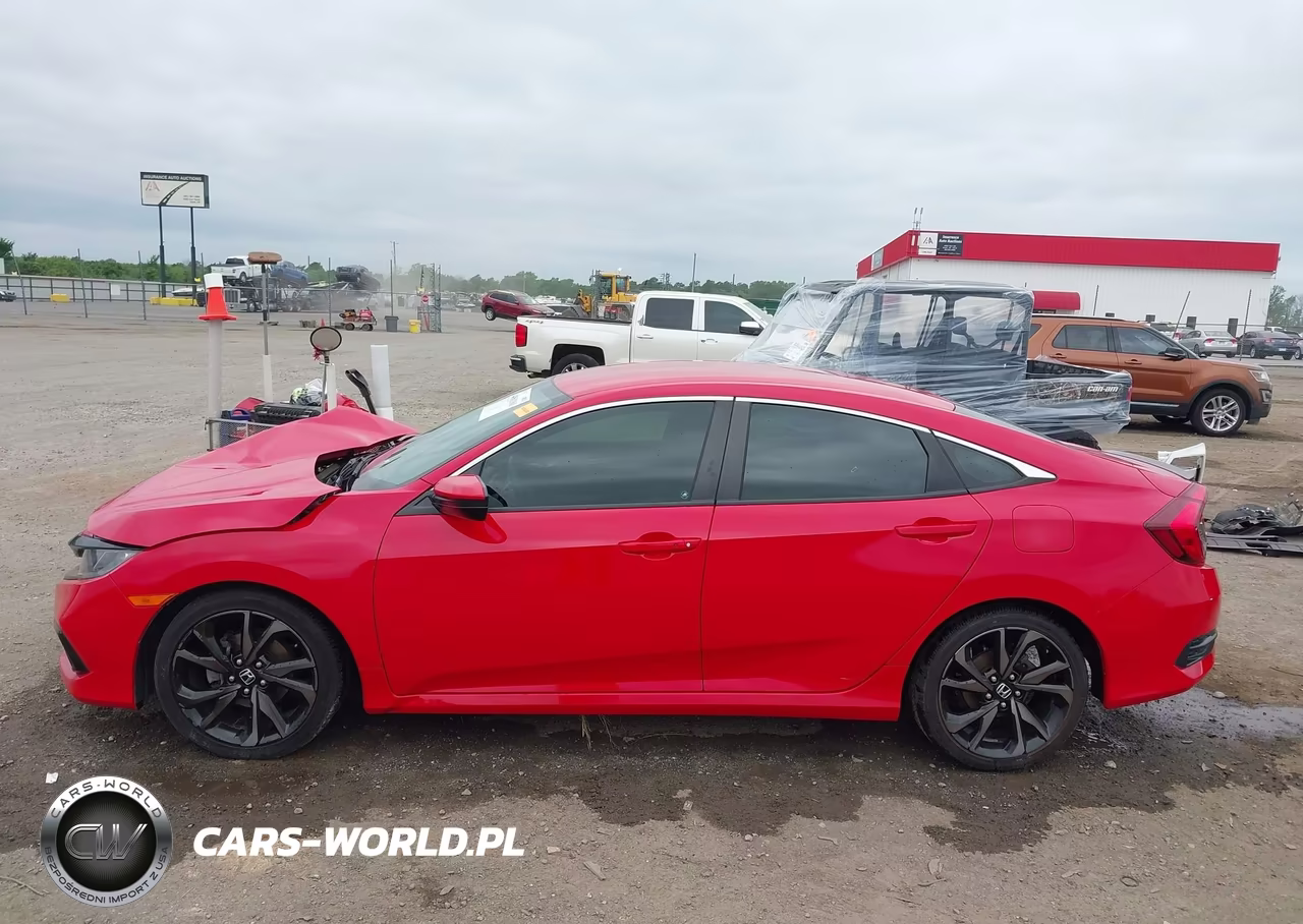 2020 Honda Civic Sport VIN:2HGFC2F85LH569471 - 14