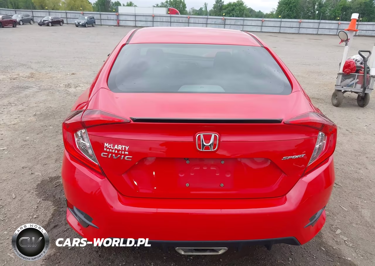 2020 Honda Civic Sport VIN:2HGFC2F85LH569471 - 16