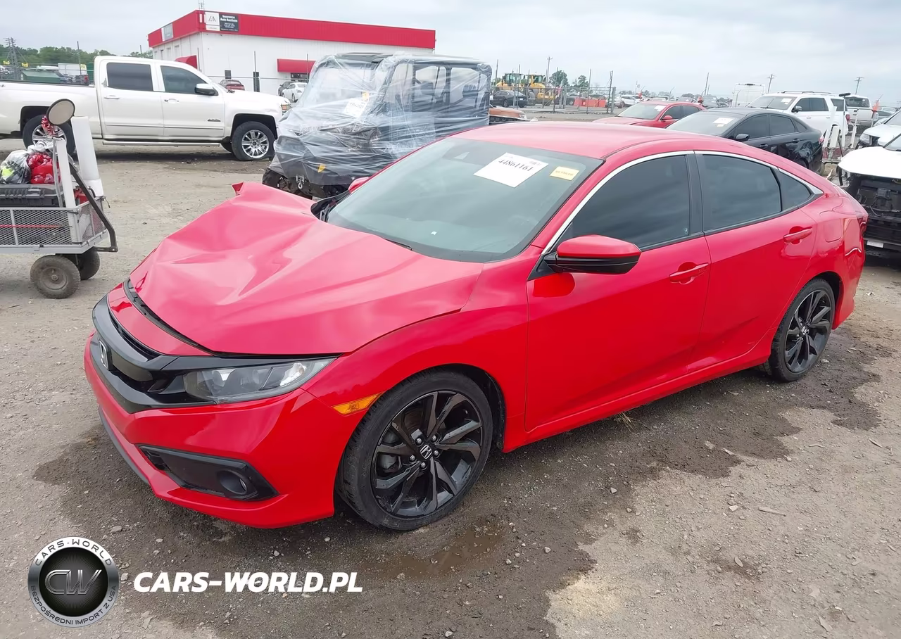 2020 Honda Civic Sport VIN:2HGFC2F85LH569471 - 2