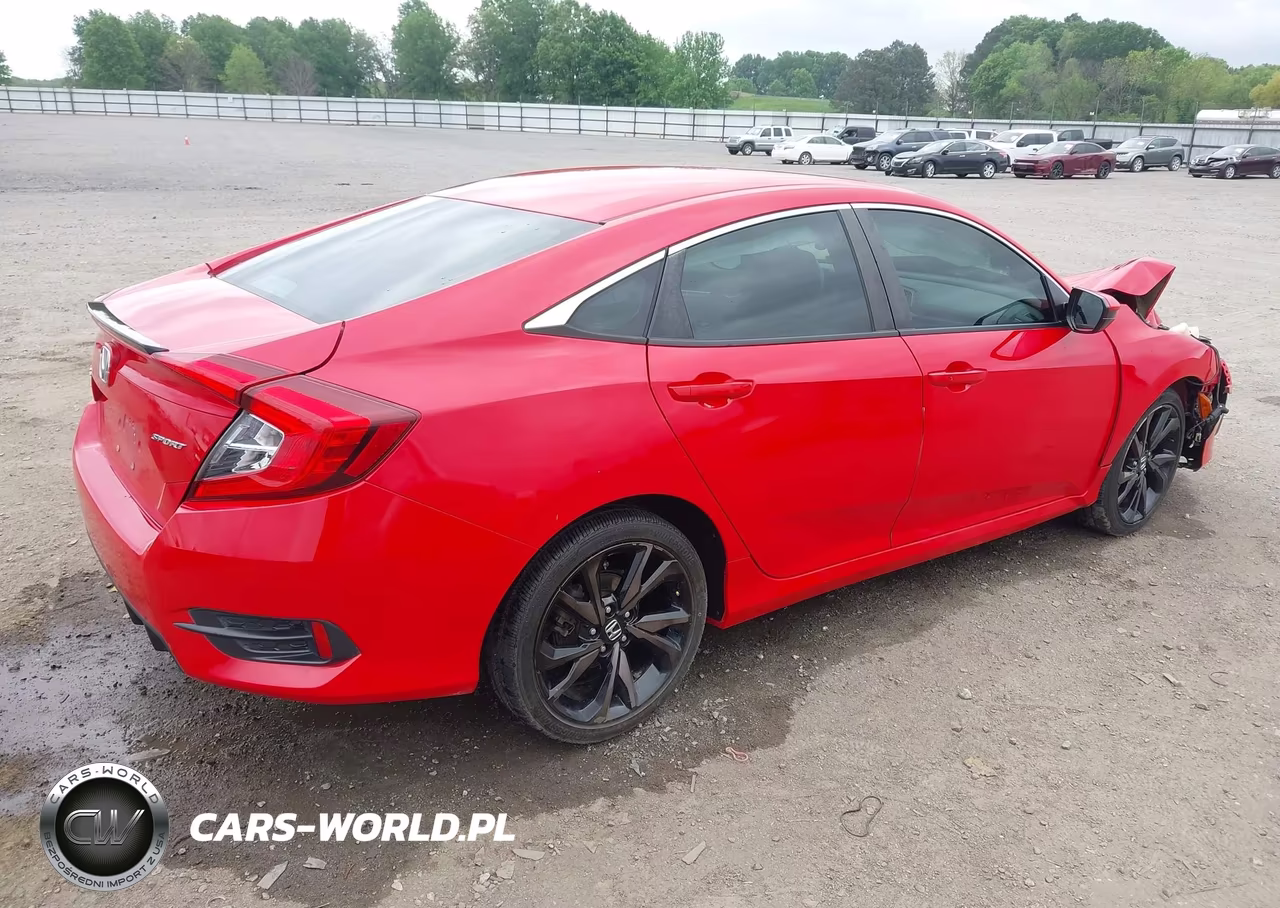 2020 Honda Civic Sport VIN:2HGFC2F85LH569471 - 4