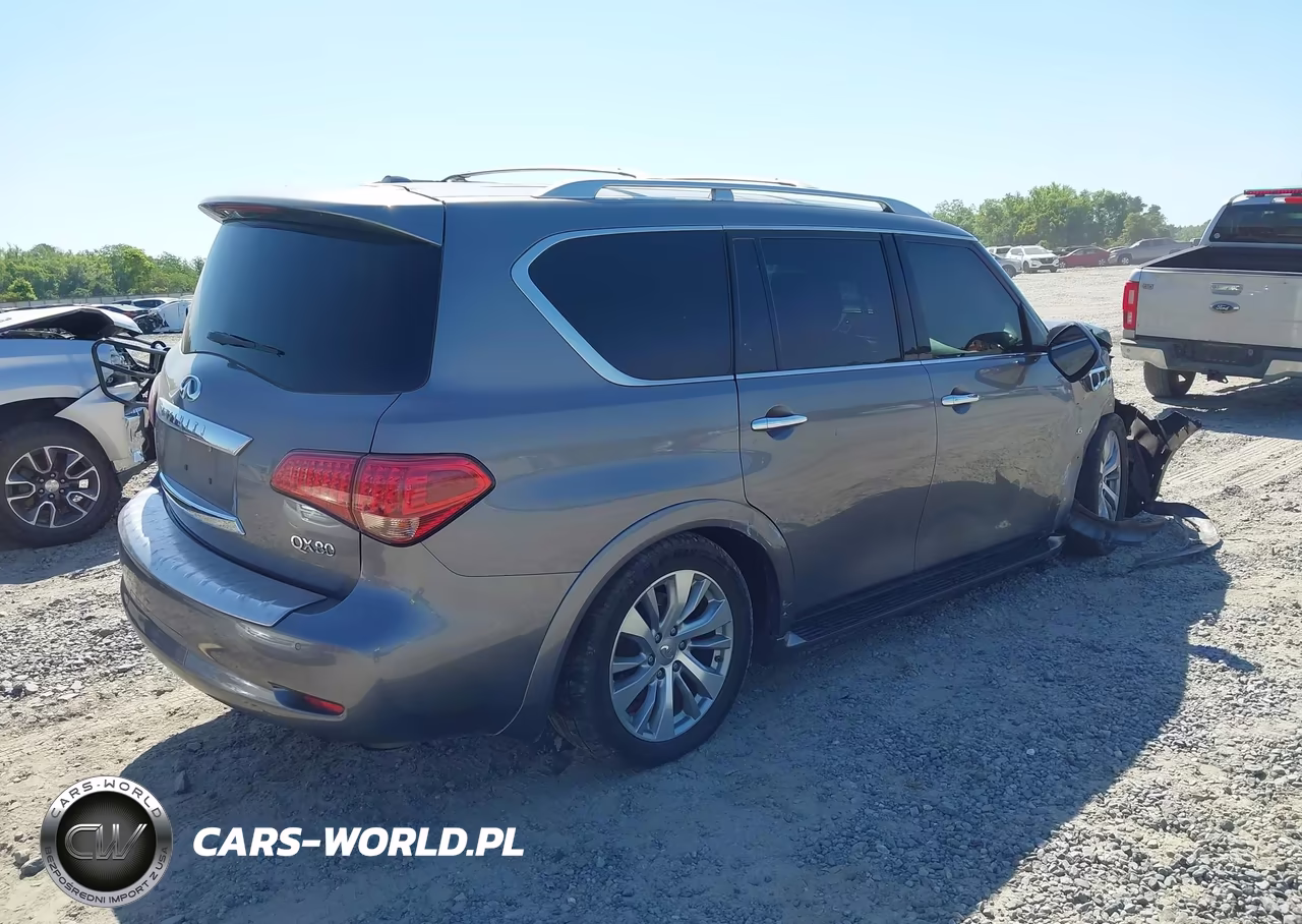 2017 Infiniti Qx80 VIN:JN8AZ2NF0H9642295 - 4