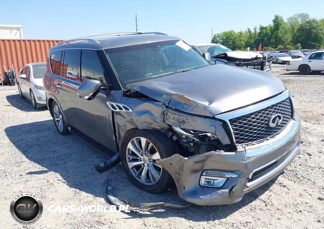 2017 Infiniti Qx80 VIN:JN8AZ2NF0H9642295 - 6