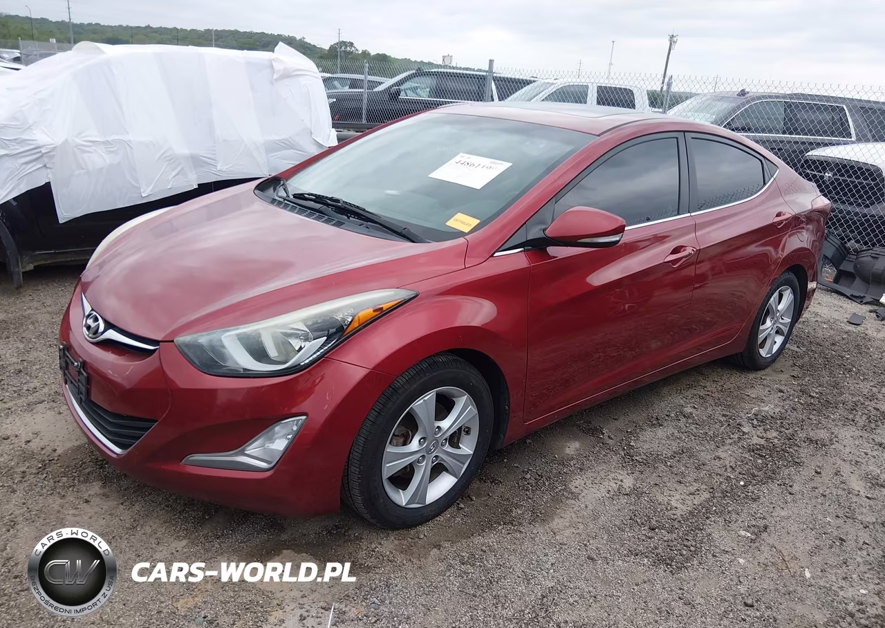 2016 Hyundai Elantra Value Edition VIN:5NPDH4AE0GH735375 - 2