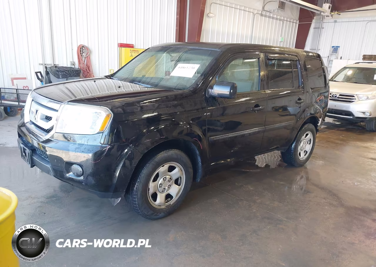 2011 Honda Pilot Lx VIN:5FNYF4H22BB106114 - 2