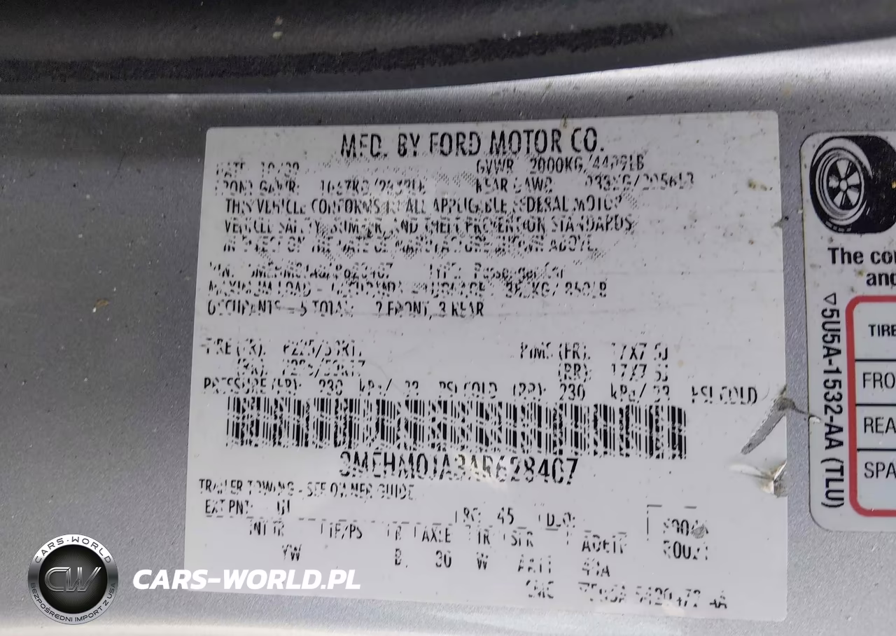 2010 Mercury Milan Premier VIN:3MEHM0JA3AR628407 - 9