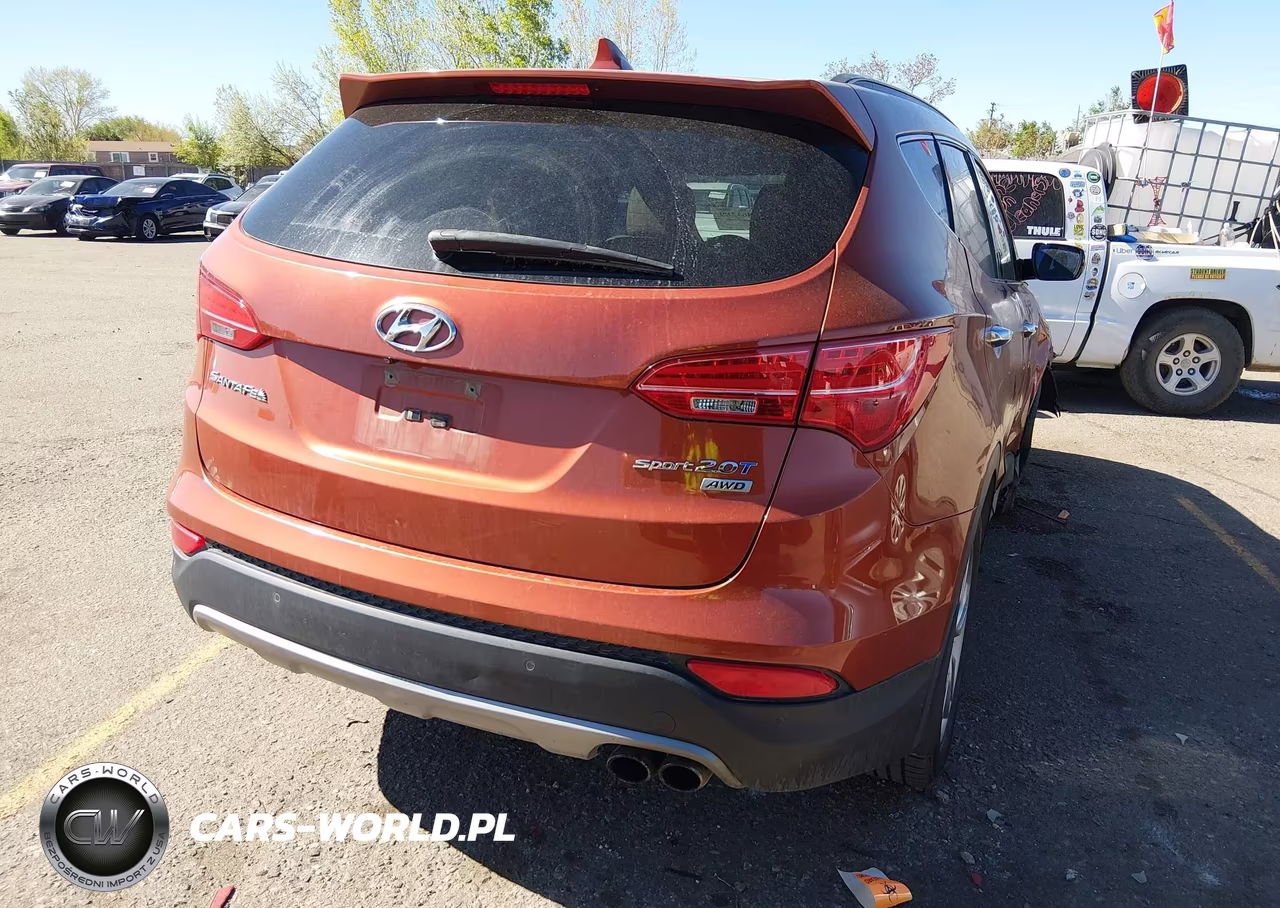 2014 Hyundai Santa Fe Sport 2.0L Turbo VIN:5XYZWDLA8EG139795 - 4