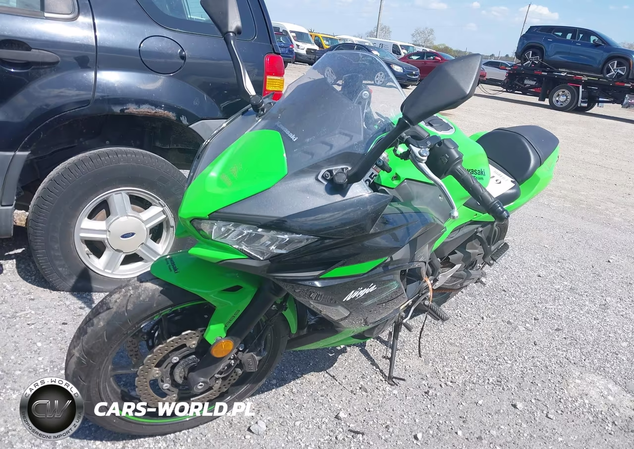 2024 Kawasaki Ex650 P VIN:ML5EXEP15RDAB8215 - 2