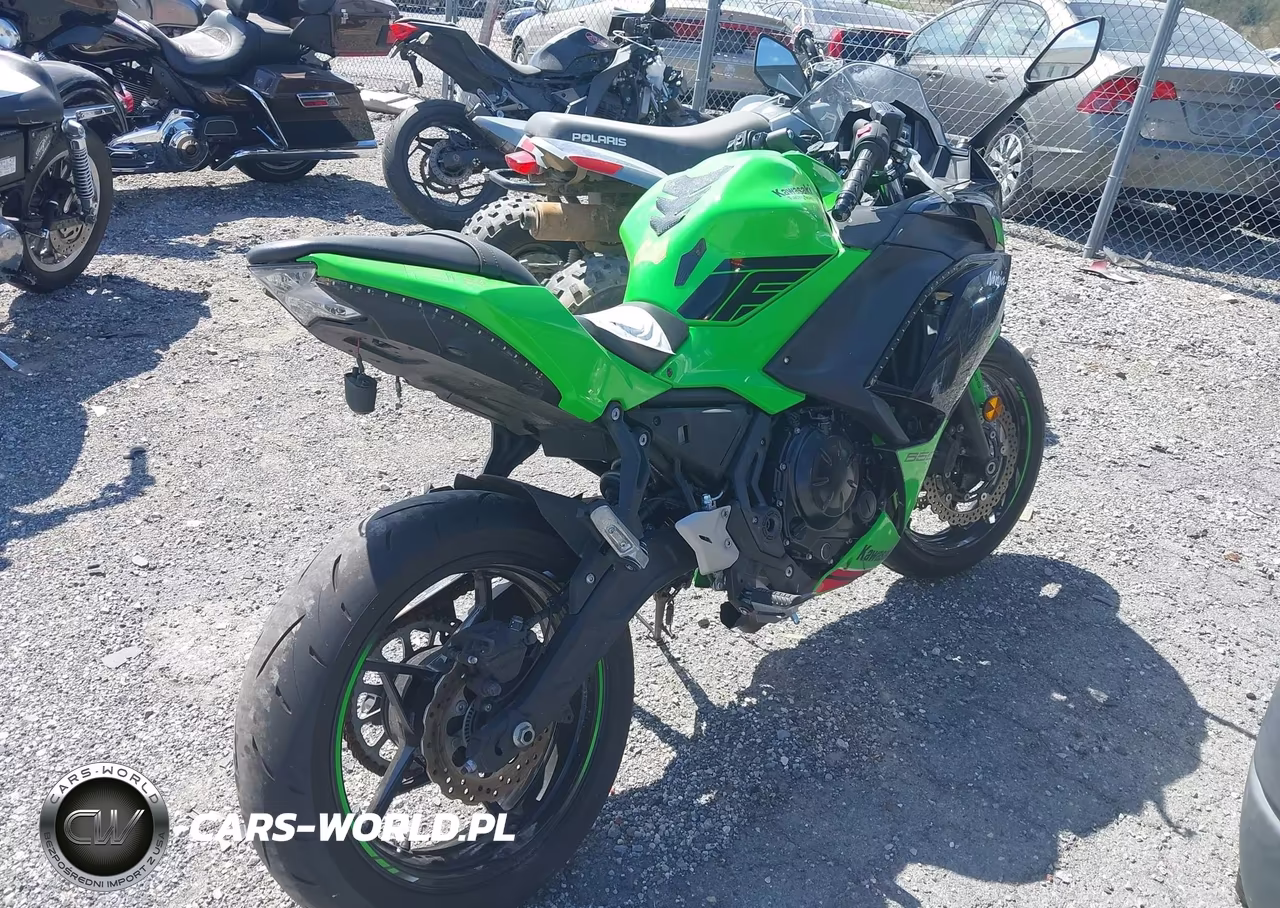 2024 Kawasaki Ex650 P VIN:ML5EXEP15RDAB8215 - 4