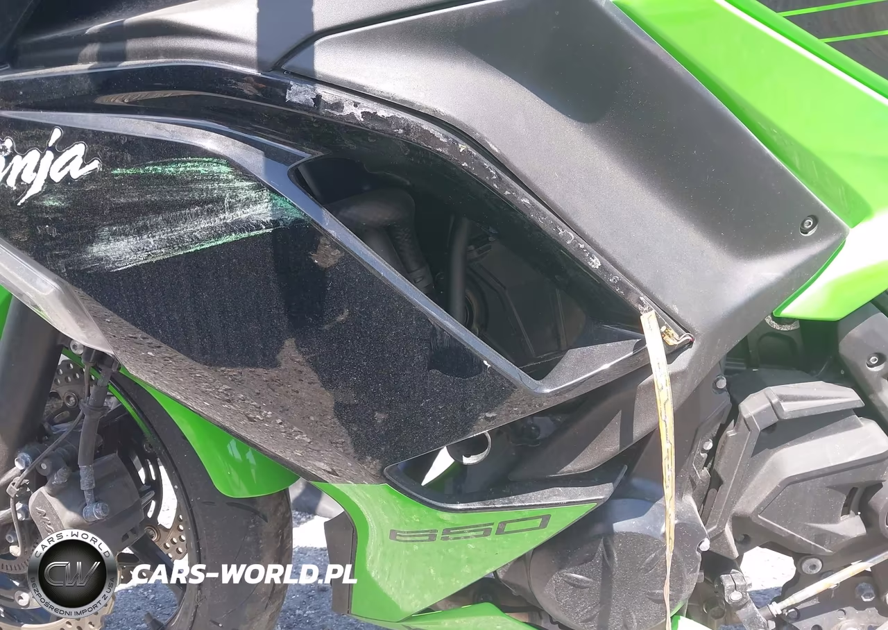 2024 Kawasaki Ex650 P VIN:ML5EXEP15RDAB8215 - 9