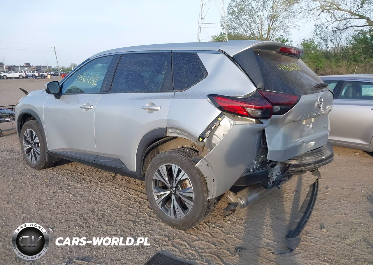 2022 Nissan Rogue Sv Intelligent Awd VIN:5N1BT3BB9NC697220 - 3