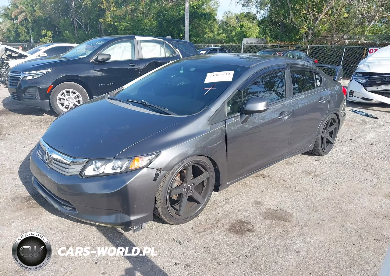 2012 Honda Civic Lx VIN:19XFB2F52CE109557 - 2