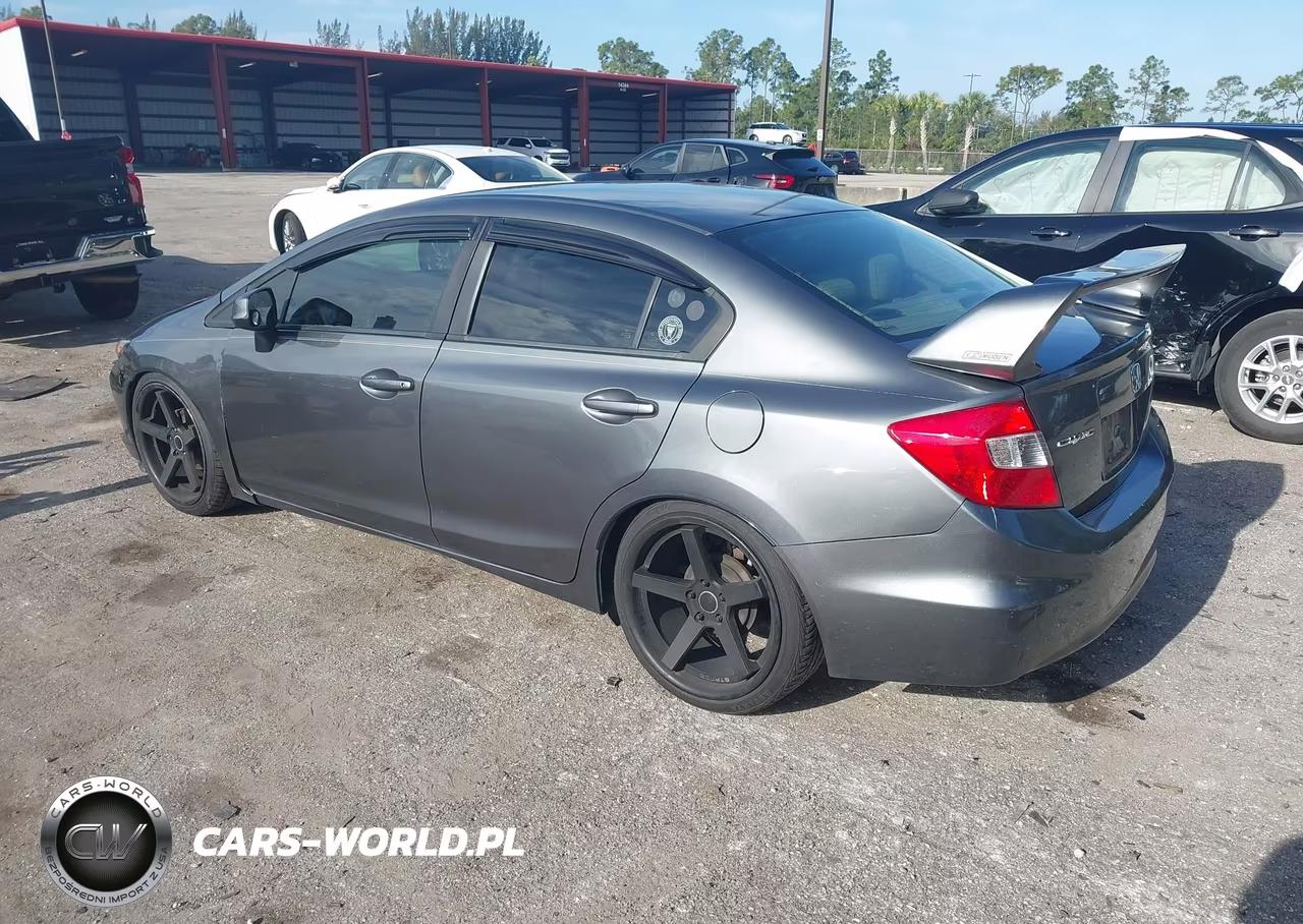 2012 Honda Civic Lx VIN:19XFB2F52CE109557 - 3