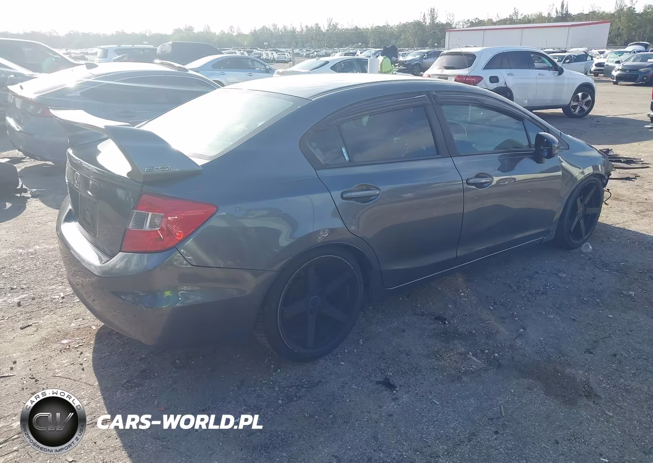 2012 Honda Civic Lx VIN:19XFB2F52CE109557 - 4